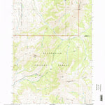 United States Geological Survey Antone Peak, MT (1997, 24000-Scale) digital map