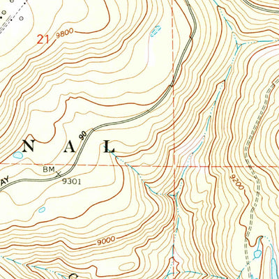 United States Geological Survey Antone Spring, CO (1994, 24000-Scale) digital map