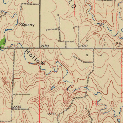 United States Geological Survey Antonino, KS (1961, 24000-Scale) digital map