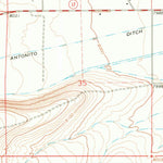 United States Geological Survey Antonito, CO (1967, 24000-Scale) digital map