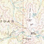 United States Geological Survey Antonito, CO-NM (1985, 100000-Scale) digital map