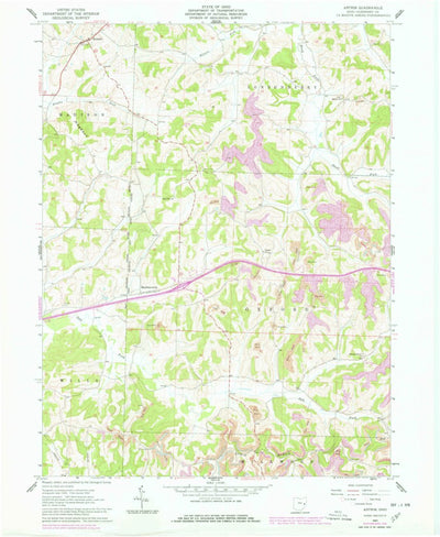 United States Geological Survey Antrim, OH (1962, 24000-Scale) digital map