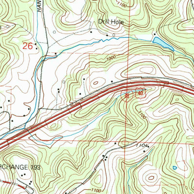 United States Geological Survey Antrim, OH (1993, 24000-Scale) digital map