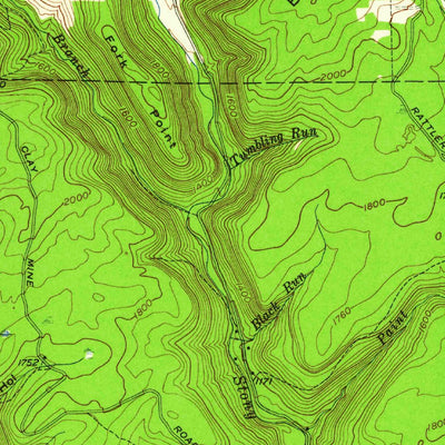 United States Geological Survey Antrim, PA (1946, 62500-Scale) digital map