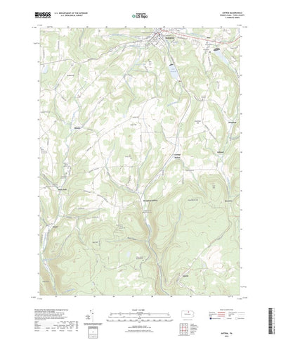 United States Geological Survey Antrim, PA (2023, 24000-Scale) digital map
