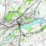 United States Geological Survey Antwerp, NY (1949, 24000-Scale) digital map