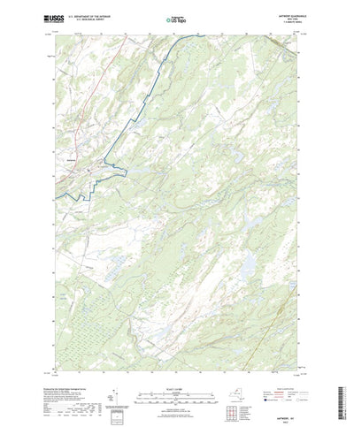 United States Geological Survey Antwerp, NY (2023, 24000-Scale) digital map