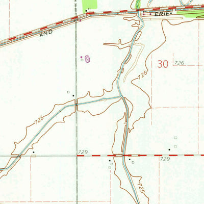 United States Geological Survey Antwerp, OH (1960, 24000-Scale) digital map