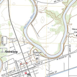 United States Geological Survey Antwerp, OH (2023, 24000-Scale) digital map