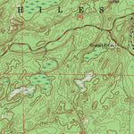 United States Geological Survey Anvil Lake, WI (1970, 24000-Scale) digital map