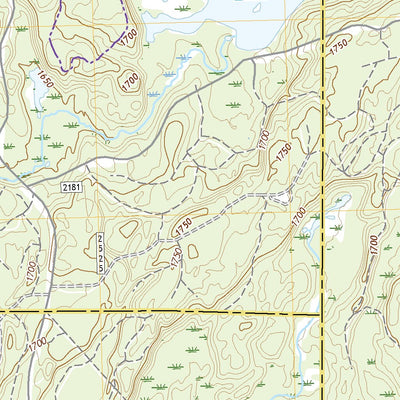 United States Geological Survey Anvil Lake, WI (2022, 24000-Scale) digital map