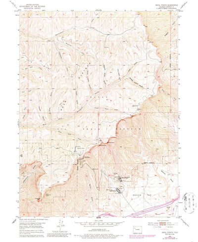 United States Geological Survey Anvil Points, CO (1952, 24000-Scale) digital map