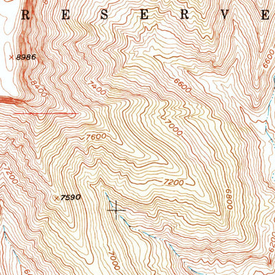 United States Geological Survey Anvil Points, CO (1952, 24000-Scale) digital map