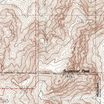 United States Geological Survey Anvil Spring Canyon West, CA (1985, 24000-Scale) digital map