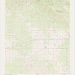United States Geological Survey Anza, CA (1981, 24000-Scale) digital map