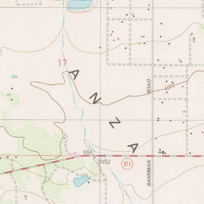 United States Geological Survey Anza, CA (1981, 24000-Scale) digital map