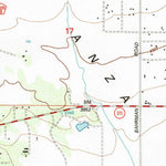 United States Geological Survey Anza, CA (1996, 24000-Scale) digital map