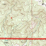 United States Geological Survey Anza, CA (1996, 24000-Scale) digital map