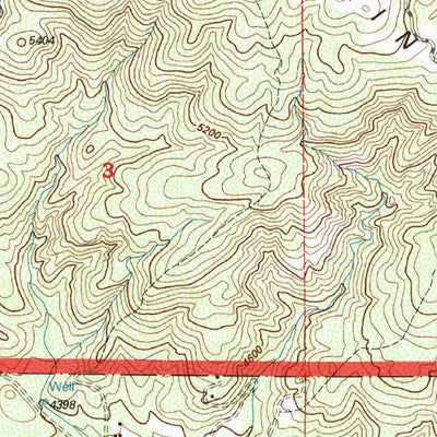 United States Geological Survey Anza, CA (1996, 24000-Scale) digital map