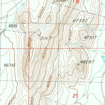 United States Geological Survey Apache, AZ (1987, 24000-Scale) digital map