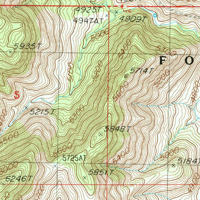 United States Geological Survey Apache, AZ (1987, 24000-Scale) digital map