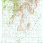 United States Geological Survey Apache, AZ (1996, 24000-Scale) digital map