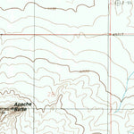 United States Geological Survey Apache Butte, AZ (1986, 24000-Scale) digital map