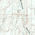 United States Geological Survey Apache Butte, AZ (1986, 24000-Scale) digital map