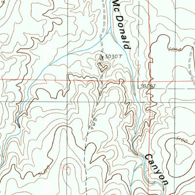 United States Geological Survey Apache Butte, AZ (1986, 24000-Scale) digital map