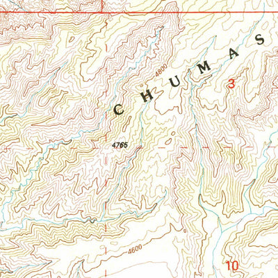 United States Geological Survey Apache Canyon, CA (1995, 24000-Scale) digital map