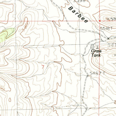 United States Geological Survey Apache Gap, NM (1985, 24000-Scale) digital map