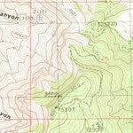 United States Geological Survey Apache Gap, NM (1985, 24000-Scale) digital map