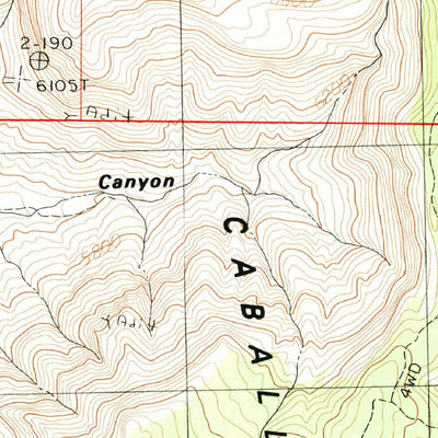 United States Geological Survey Apache Gap, NM (1996, 24000-Scale) digital map