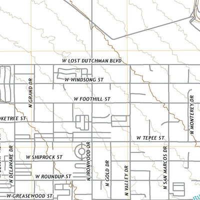 United States Geological Survey Apache Junction, AZ (2021, 24000-Scale) digital map
