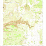 United States Geological Survey Apache Maid Mountain, AZ (1965, 24000-Scale) digital map