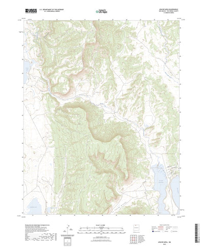 United States Geological Survey Apache Mesa, NM (2023, 24000-Scale) digital map