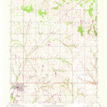 United States Geological Survey Apache, OK (1956, 24000-Scale) digital map