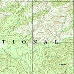 United States Geological Survey Apache Peak, AZ (1996, 24000-Scale) digital map