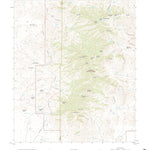 United States Geological Survey Apache Peak, AZ (2021, 24000-Scale) digital map