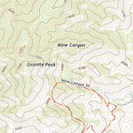 United States Geological Survey Apache Peak, AZ (2021, 24000-Scale) digital map