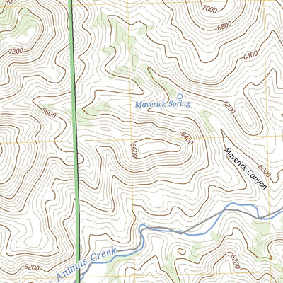 United States Geological Survey Apache Peak, NM (2023, 24000-Scale) digital map