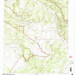 United States Geological Survey Apache Springs, NM (2002, 24000-Scale) digital map