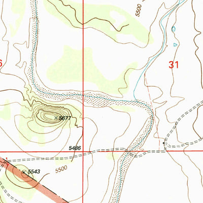 United States Geological Survey Apache Springs, NM (2002, 24000-Scale) digital map