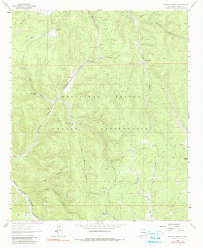 United States Geological Survey Apache Summit, NM (1963, 24000-Scale) digital map