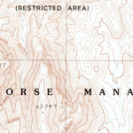 United States Geological Survey Apache Tear Canyon, NV (1988, 24000-Scale) digital map
