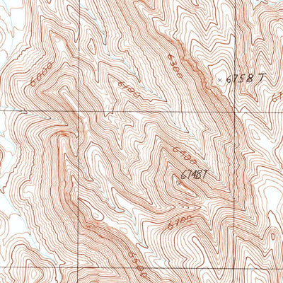 United States Geological Survey Apache Tear Canyon, NV (1988, 24000-Scale) digital map