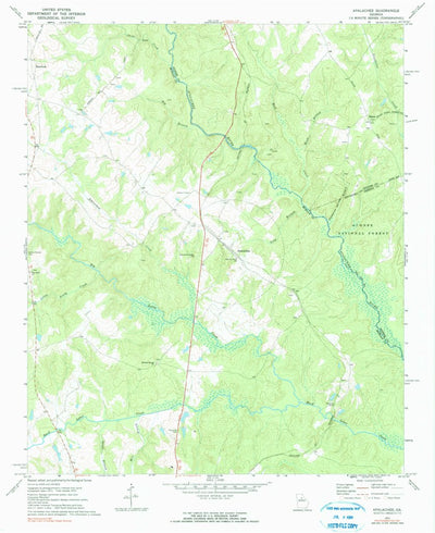 United States Geological Survey Apalachee, GA (1972, 24000-Scale) digital map