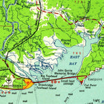 United States Geological Survey Apalachicola, FL (1960, 250000-Scale) digital map