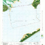 United States Geological Survey Apalachicola, FL (1982, 24000-Scale) digital map