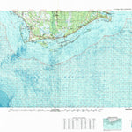 United States Geological Survey Apalachicola, FL (1988, 250000-Scale) digital map